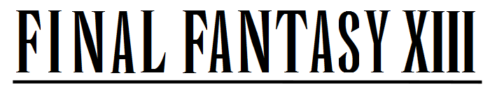 Final Fantasy XIII logo in full colour
