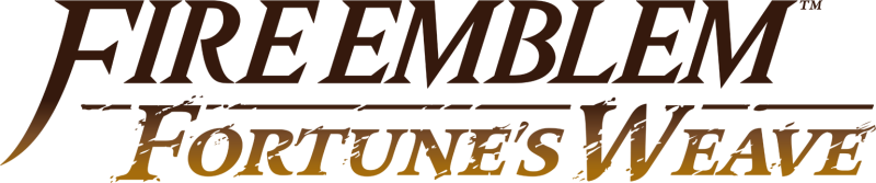 Fire Emblem: Fortune's Weave logo on a transparent background