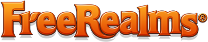 Free Realms logo on a transparent background