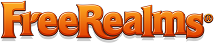 Free Realms logo on a transparent background