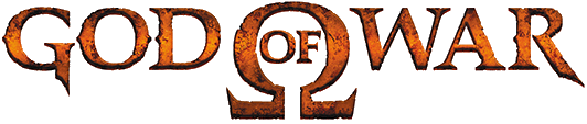 God of War logo on a transparent background
