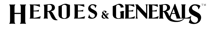Heroes & Generals logo on a transparent background