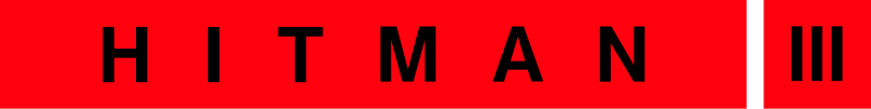 Hitman 3 logo in full colour