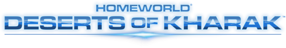 Homeworld: Deserts of Kharak logo on a transparent background