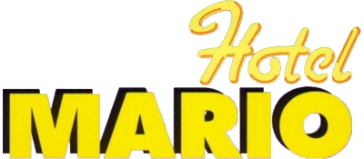 Hotel Mario logo on a transparent background