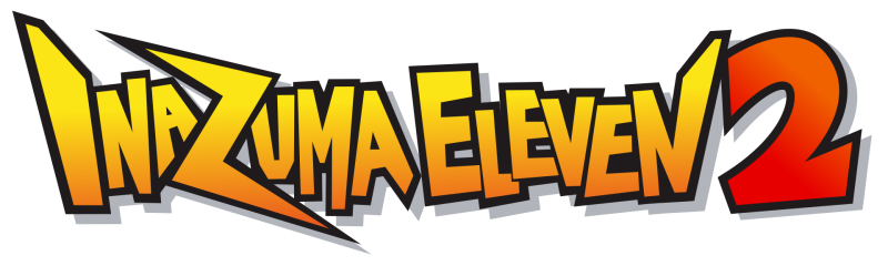 Inazuma Eleven 2 logo on a transparent background