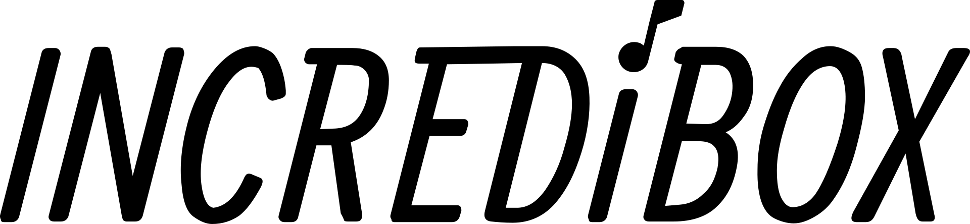 Incredibox logo on a transparent background
