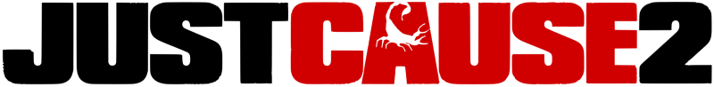 Just Cause 2 logo on a transparent background