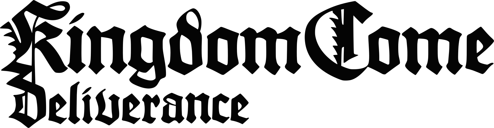 Kingdom Come: Deliverance II logo on a transparent background
