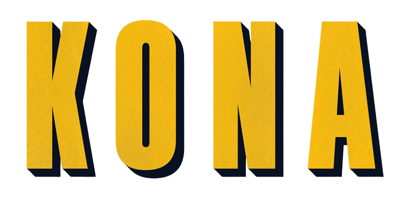 Kona logo on a transparent background