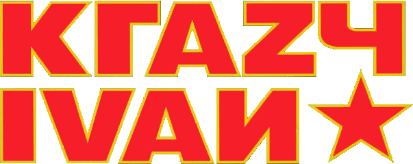 Krazy Ivan logo on a transparent background