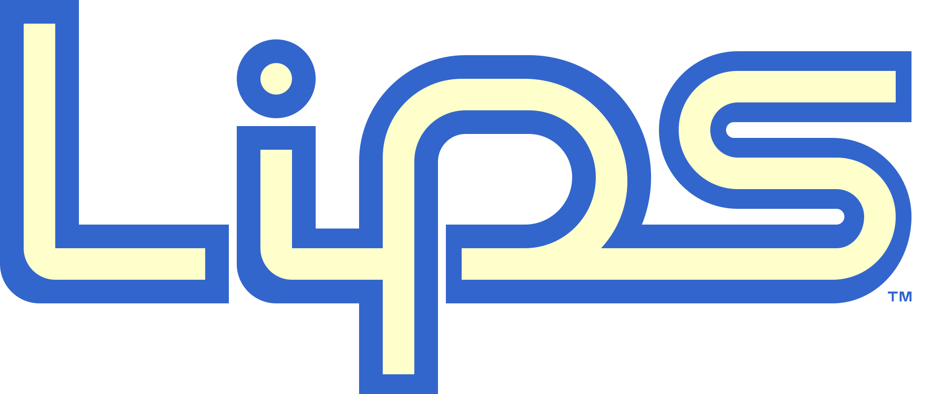 Lips logo on a transparent background