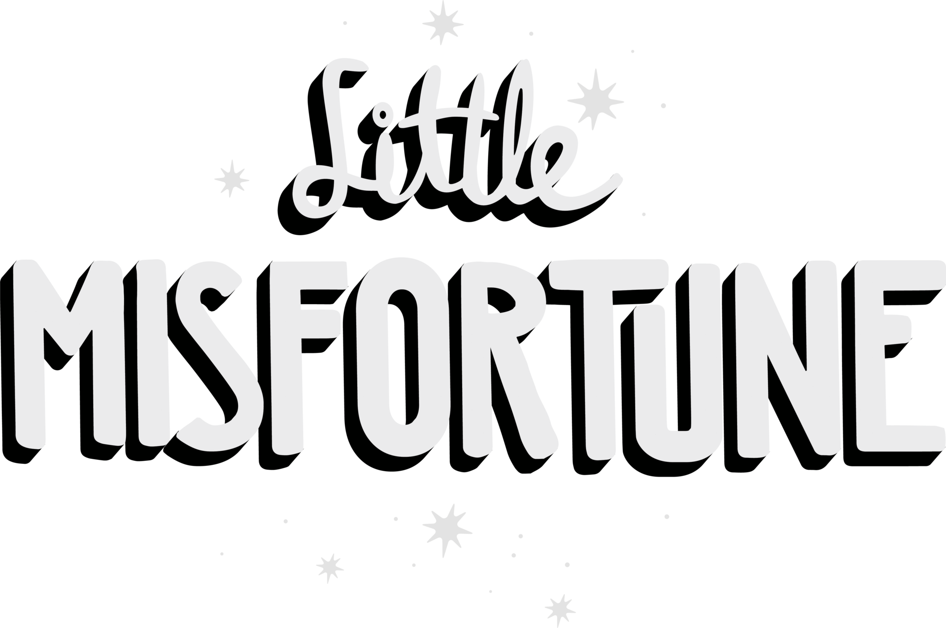 Little Misfortune logo on a transparent background
