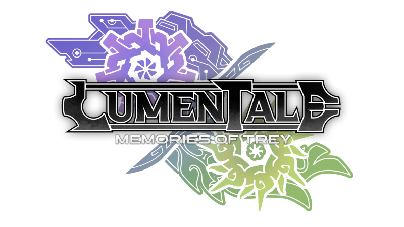 LumenTale: Memories of Trey logo on a transparent background