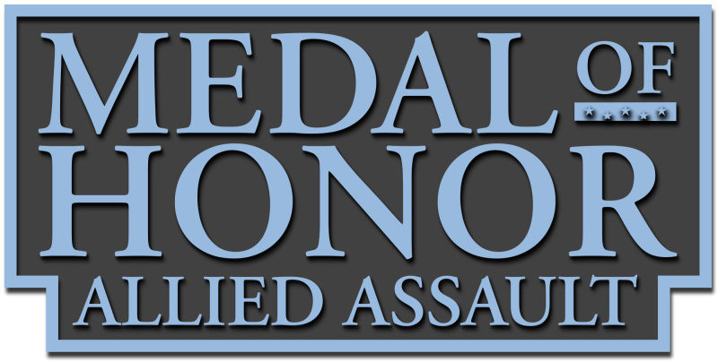 Medal of Honor: Allied Assault logo on a transparent background