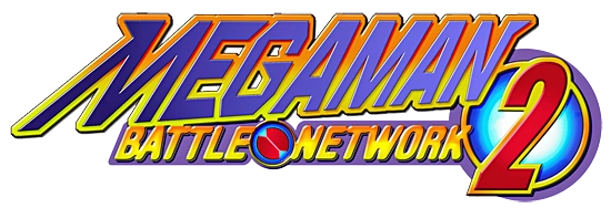 Mega Man Battle Network 2 logo on a transparent background