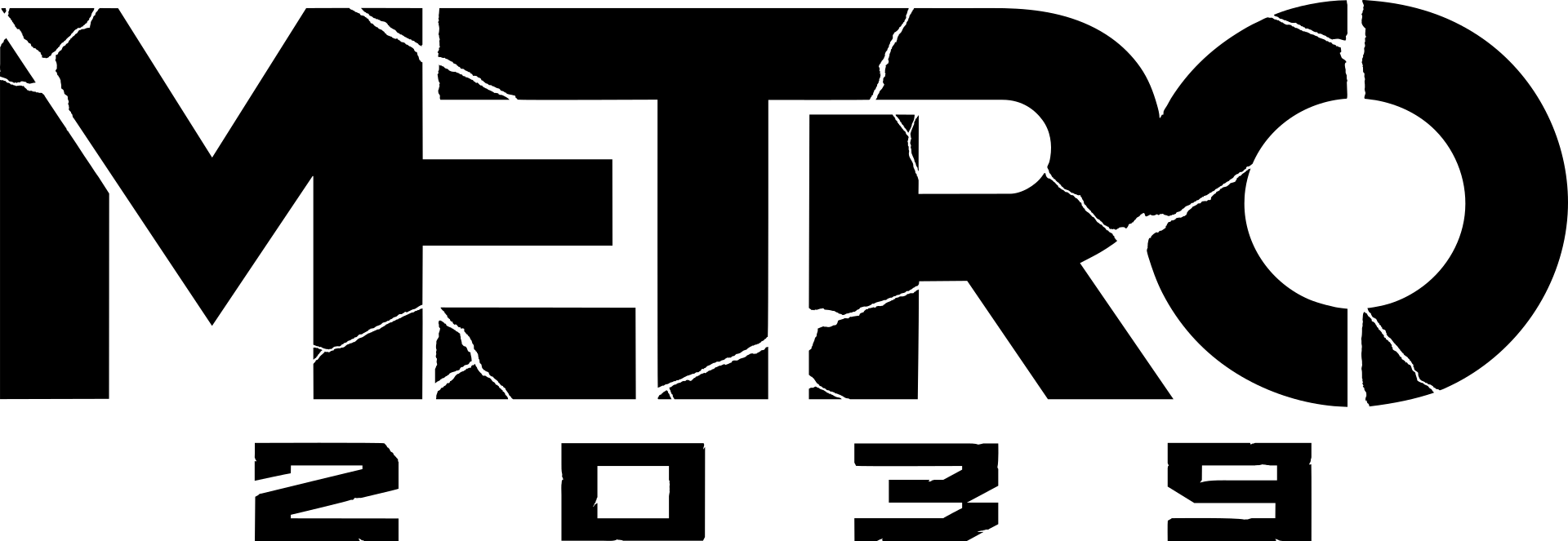 Metro 2039 logo on a transparent background