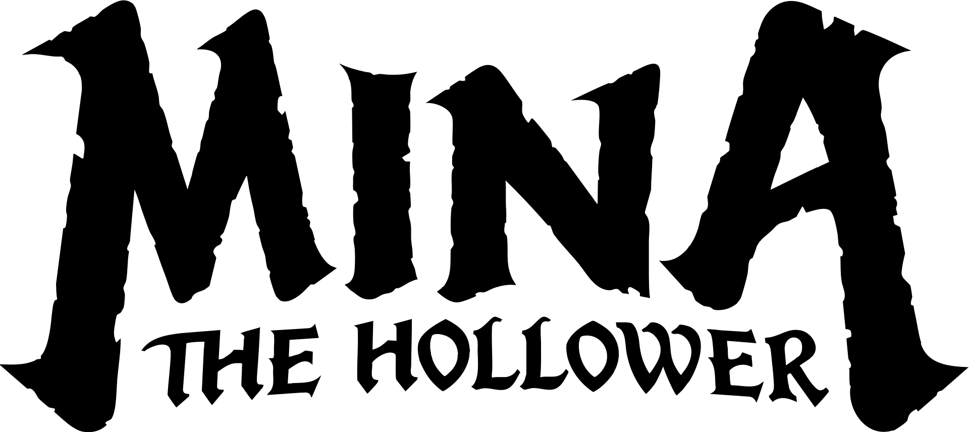 Mina the Hollower logo on a transparent background