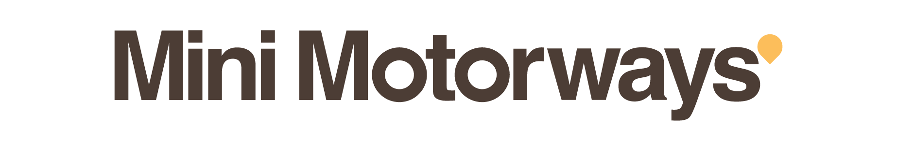 Mini Motorways logo on a transparent background