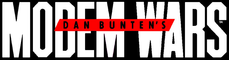 Modem Wars logo in full colour