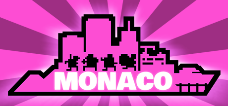 Monaco: What's Yours Is Mine logo in full colour