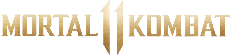 Mortal Kombat 11 logo on a transparent background