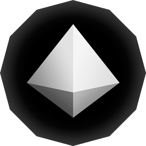 Mountain logo on a transparent background