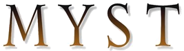 Myst logo on a transparent background