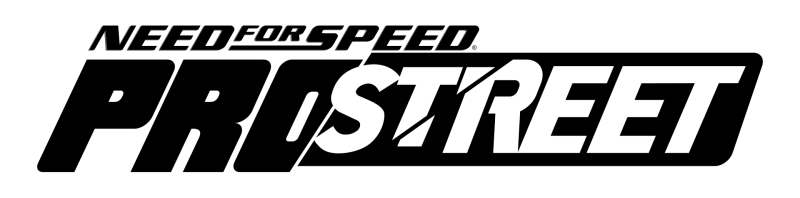 Need for Speed: ProStreet logo on a transparent background