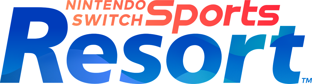Nintendo Switch Sports Resort logo on a transparent background