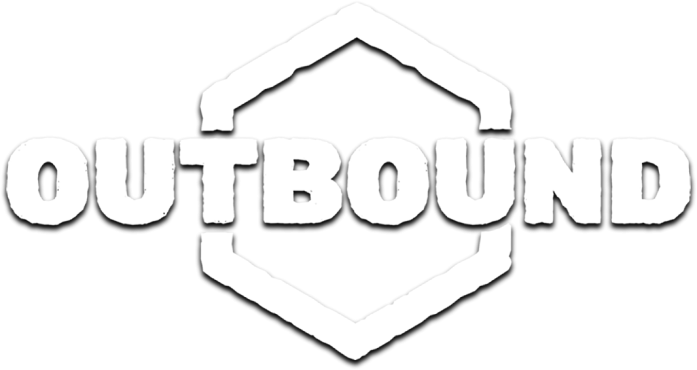 Outbound logo on a transparent background