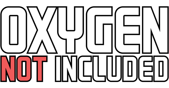 Oxygen Not Included logo on a transparent background