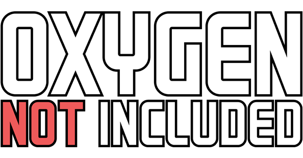 Oxygen Not Included logo on a transparent background