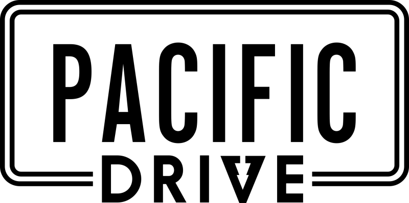 Pacific Drive logo on a transparent background