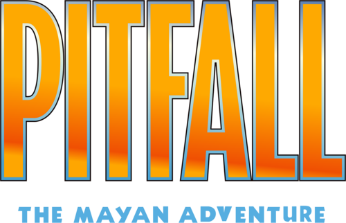 Pitfall: The Mayan Adventure logo on a transparent background