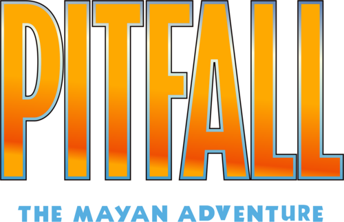 Pitfall: The Mayan Adventure logo on a transparent background