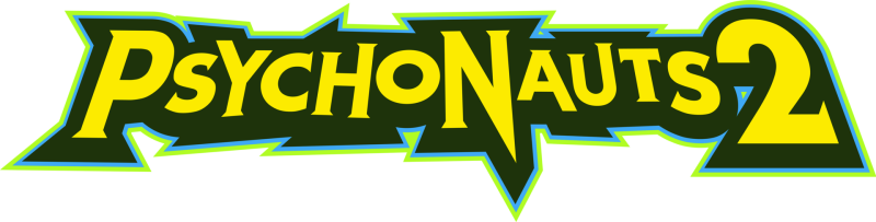 Psychonauts 2 logo on a transparent background