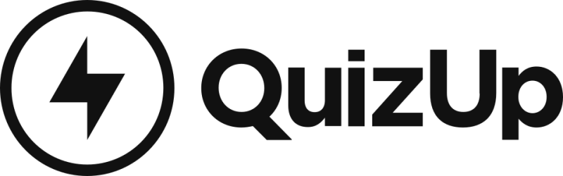 QuizUp logo in black