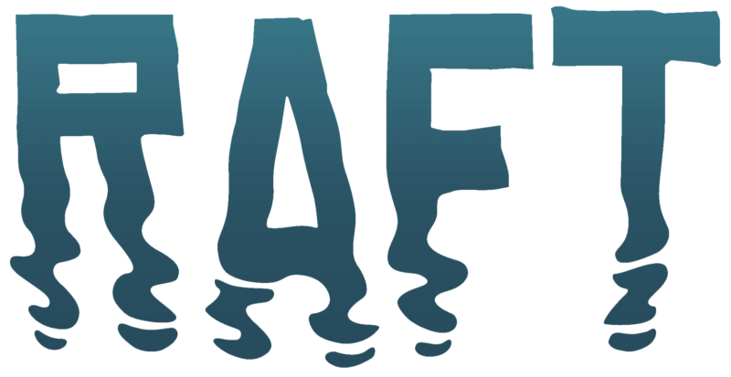 Raft logo on a transparent background
