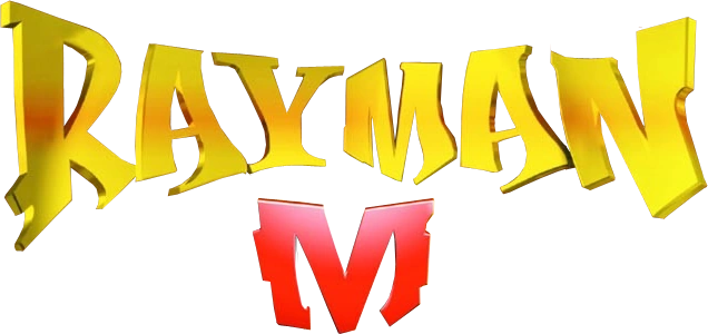 Rayman M logo on a transparent background
