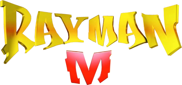 Rayman M logo on a transparent background
