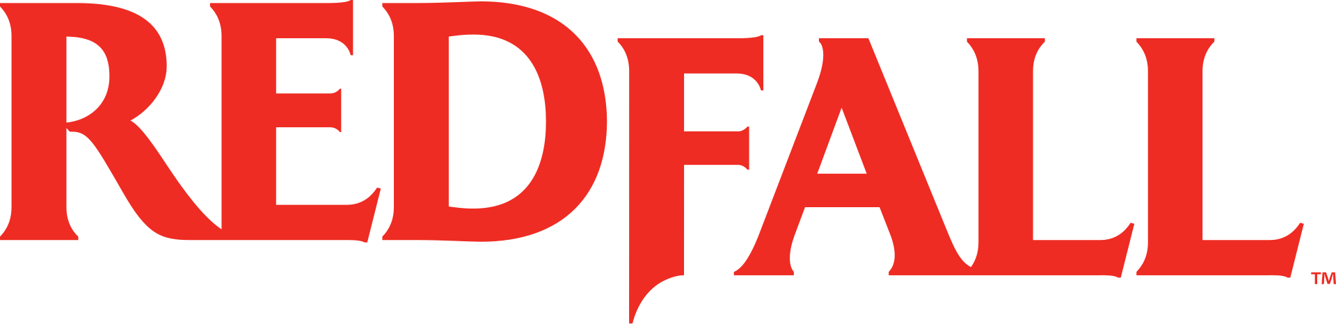 Redfall logo in full colour