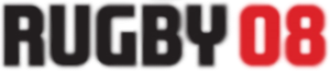 Rugby 08 logo on a transparent background