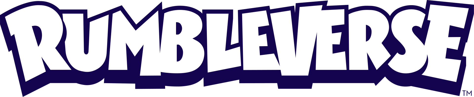Rumbleverse logo on a transparent background