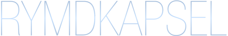 Rymdkapsel logo on a transparent background