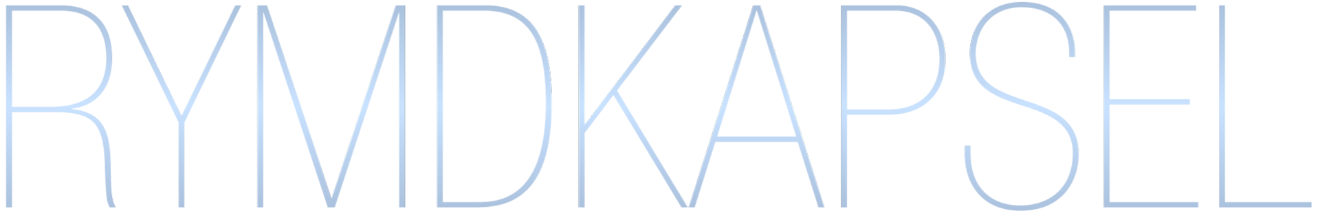 Rymdkapsel logo on a transparent background
