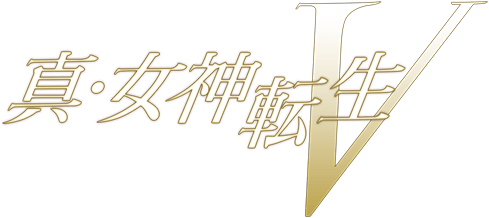 Shin Megami Tensei V logo in full colour