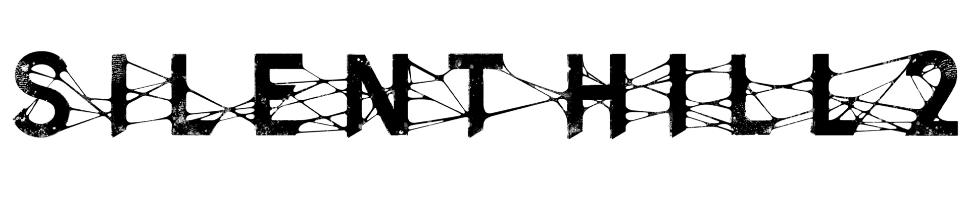 Silent Hill 2 logo on a transparent background