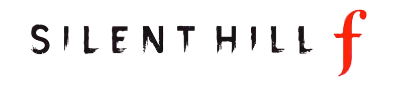 Silent Hill f logo on a transparent background