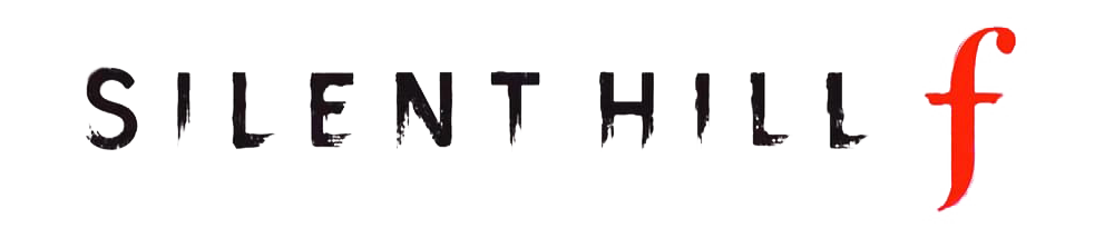 Silent Hill f logo on a transparent background
